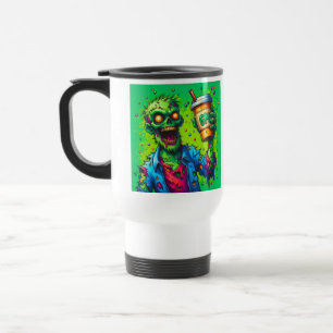 Caffeinated Zombies Travel Mug