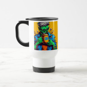 Caffeinated Zombies Travel Mug