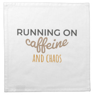 Caffeine and Chaos Mode Cloth Napkin