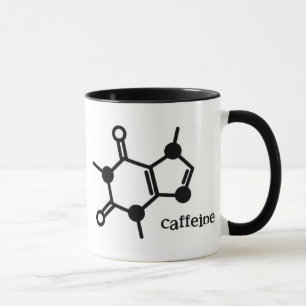 caffeine black mug