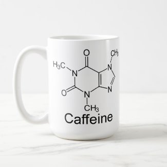 Caffeine Chemical Compound Mug