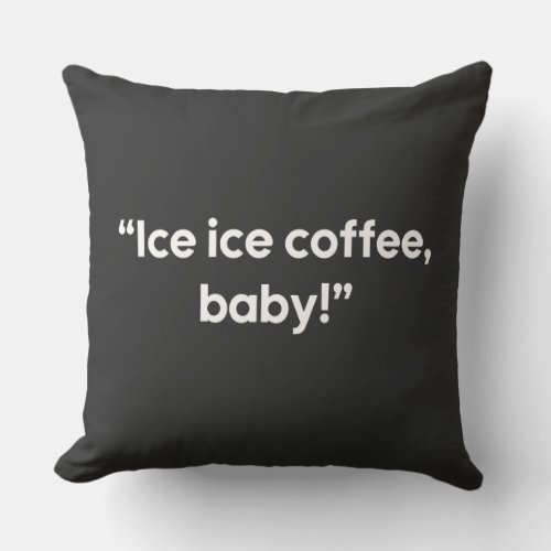 Caffeine Chronicles A Coffee Odyssey   Statement Throw Pillow