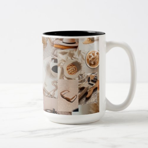 Caffeine Chronicles Two_Tone Coffee Mug