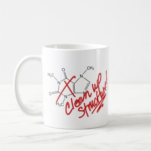 Caffeine Clean Up Structure Mug _ Fixed Rightie