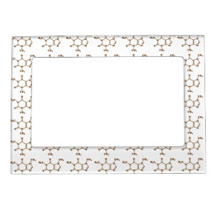 Caffeine Coffee Molecular Chemical Formula Magnetic Frame