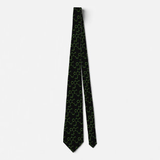Caffeine Coffee Molecule Chemical Diagram Tie