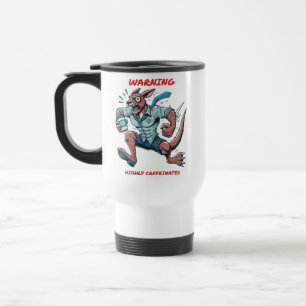Caffeine-Fueled Chaos Travel Mug