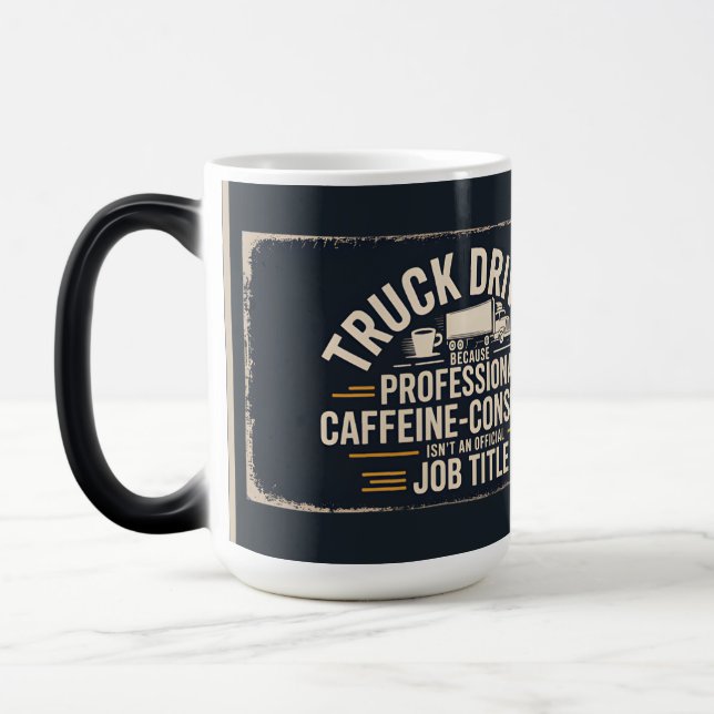 Caffeine Fueled Color Morph Mug (Left)