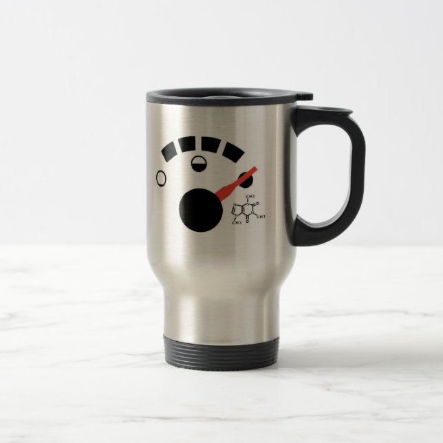 Caffeine Gauge Travel Mug (Right)