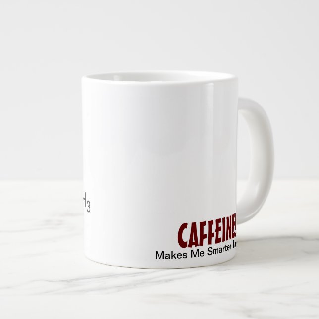 Caffeine Giant Coffee Mug (Front Right)
