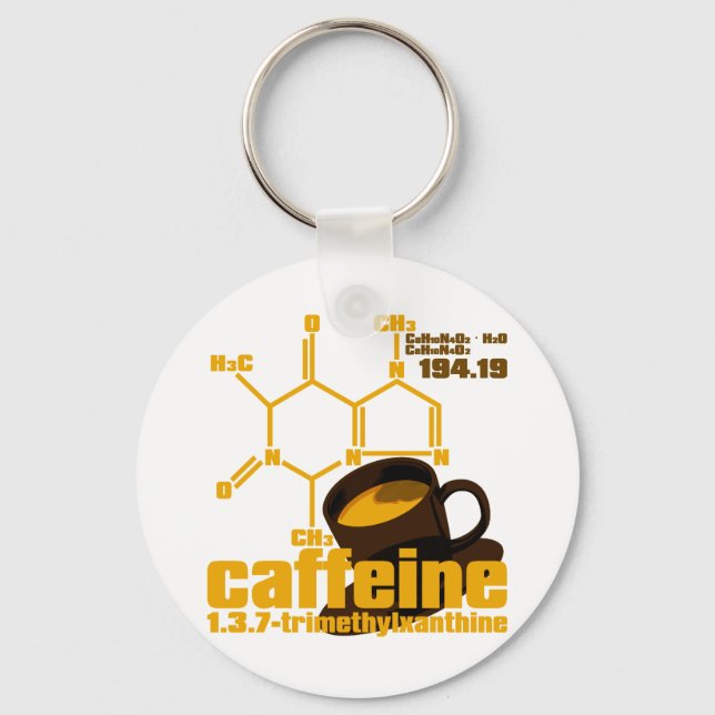 Caffeine Keychain (Front)