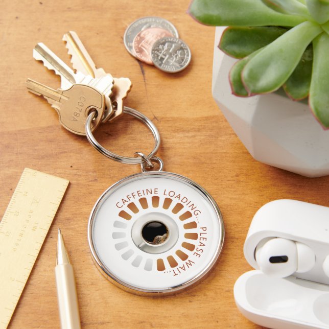 Caffeine loading keychain (Desk)