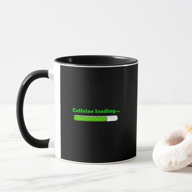 Caffeine Loading Mug (With Donut)