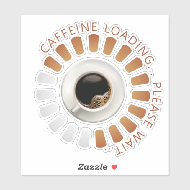Caffeine loading sticker (Sheet)