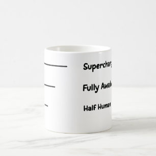 Caffeine Meter Mug – Coffee Levels for Every Mood
