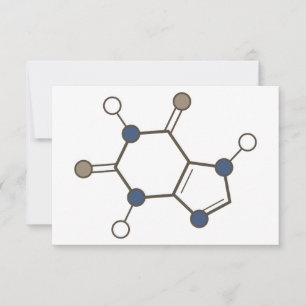 caffeine molecular structure invitation