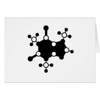 Caffeine Molecule Cards