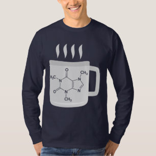 Caffeine Molecule Chemistry Elements T-Shirt