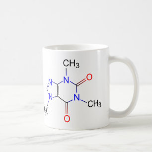 Caffeine Molecule Coffee Mug