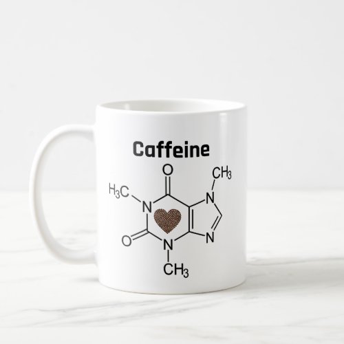 Caffeine Molecule  Coffee Mug