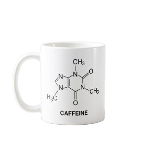 Caffeine Molecule Coffee Mug