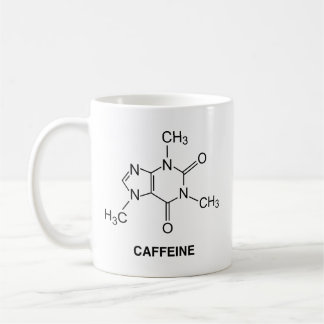 Caffeine Molecule Coffee Mug