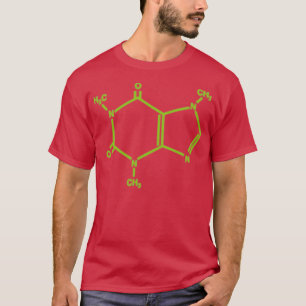 Caffeine moleculeTShirt 1 T-Shirt