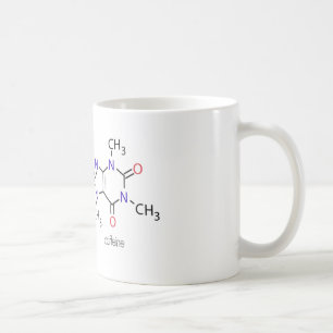 Caffeine Organic Molecule Mug