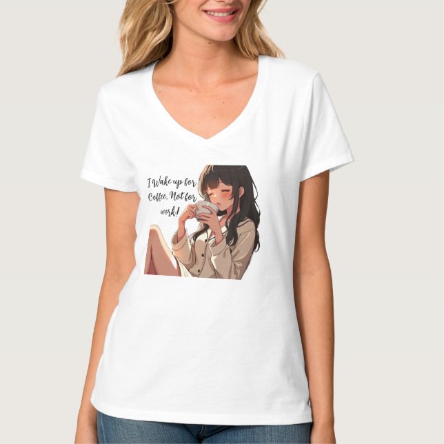 Caffeine Over Career: The Morning Mantra Tee (Front)