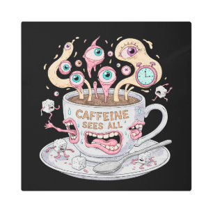 Caffeine Sees All Surreal Coffee Art