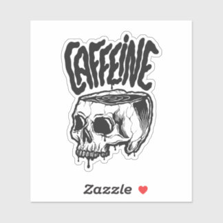 Caffeine Sticker