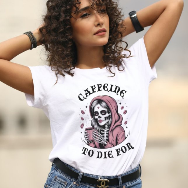 Caffeine to die for  Tri-Blend shirt (Creator Uploaded)