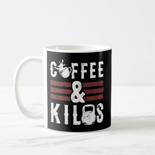 Caffeine Weightlifting Workout Coffee Kilos Coffee Mug
