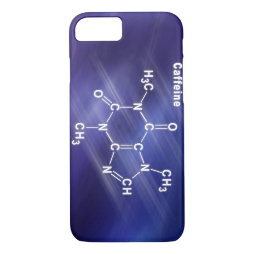 CaffeineCaffeine Structural chemical formula iPhone 87 Case