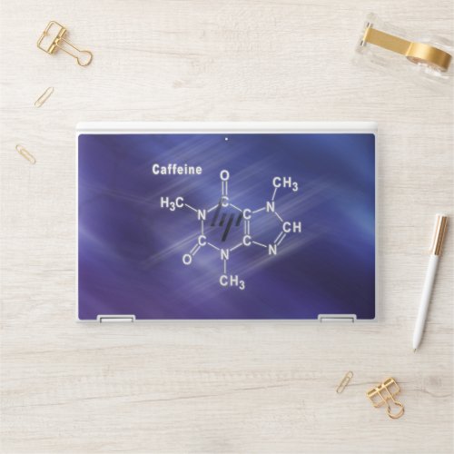 CaffeineCaffeine Structural chemical formula HP Laptop Skin
