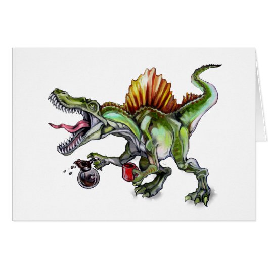 Caffeinosaurus Cards (Front Horizontal)