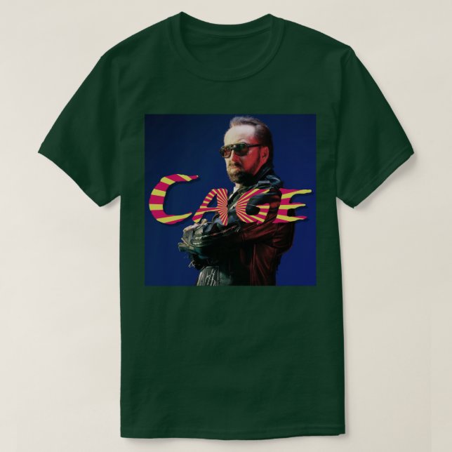 CAGE AMERICAN ICON T-Shirt (Design Front)