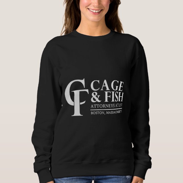 Cage And Fish Attorneys At Law Inspired By Ally Mc Sweatshirt (Front)