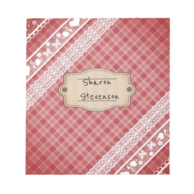 Cage retro notepad (Front)