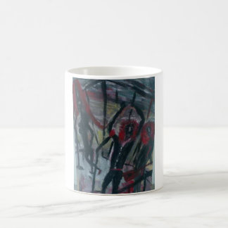 caged band coffee mug