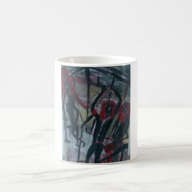 caged band coffee mug (Center)