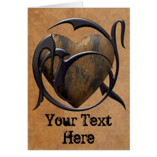 Caged Heart Cards