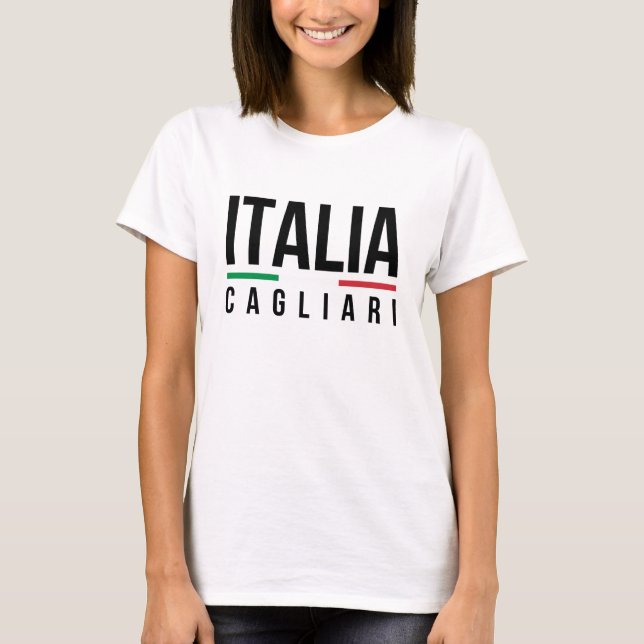 Cagliari Italia T-Shirt (Front)