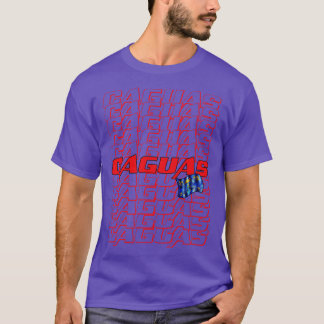 Caguas Cascade text 3 T-Shirt