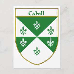 Cahill Coat of Arms/Family Crest Postcard