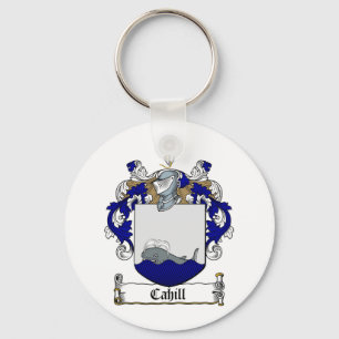 CAHILL FAMILY CREST - CAHILL COAT OF ARMS KEYCHAIN