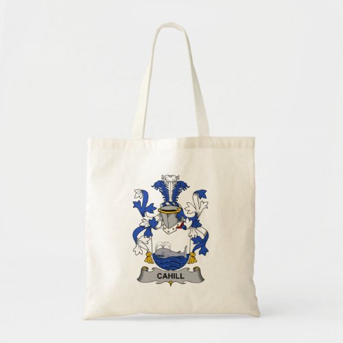 Cahill Family Crest Tote Bag