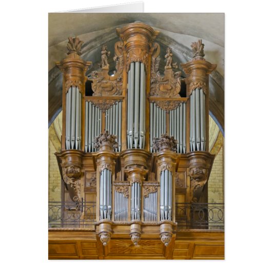 Cahors pipe organ cards (Front)