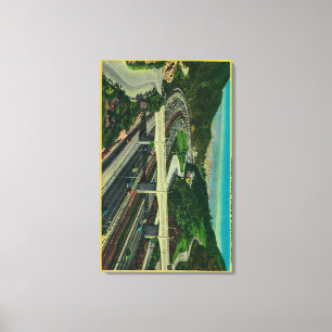Cahuenga Freeway, Gateway to Hollywood Canvas Print