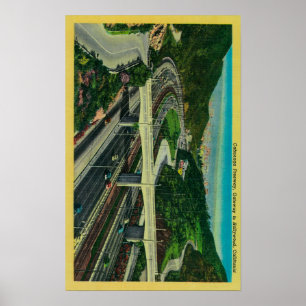 Cahuenga Freeway, Gateway to Hollywood Poster